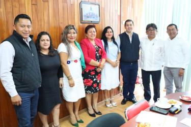 Reunión de trabajo con la Comisión de Educación y Cultura del Congreso del Estado de Chiapas